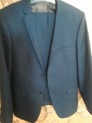 костюм мужской цена: Костюм 4XL (EU 48), цвет - Синий