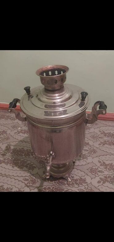 Samovarlar: İşlənmiş Od Samovar, 10 l, Ünvandan götürmə