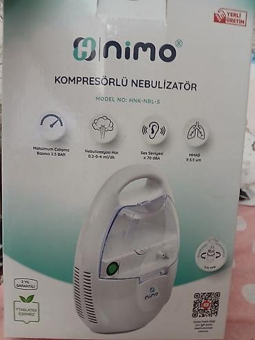 nebulizator: Nimo kompresörlü nebulizator – Model: HNK-NBL-S Xüsusiyyətlər: - — 1
