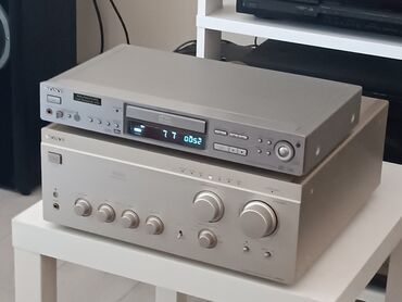 Pojačala i prijemnici: Sony Ta-Fa 5 ES serija (zlatno/srebrni finiš) - Težak, aluminijumski — 3