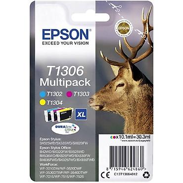 printer aliram: Epson T1306 C13T13064012 Ultra 3 Rəng XL Original Mürəkkəb Multipack — 1