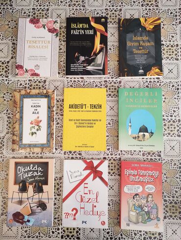 Dini kitablar: Əssəlamu Aleykum 1. Tesettür Risalesi (Şamua) - 14₼ 2. İslamda