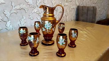 krep parca: Bohemia Crystal süfrə dəsti - Çexiya istehsalı, Bohemia Crystal — 1