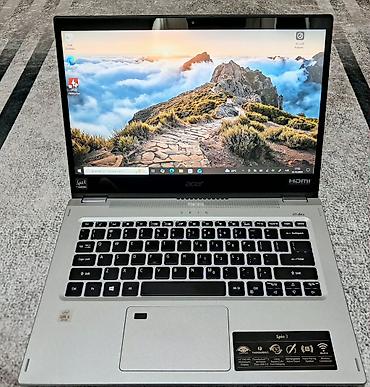 intel i5 notebook: Acer Spin3 (SP314-54N) – 360° Qatlanan Sensor Ekran +qələm - Model — 2
