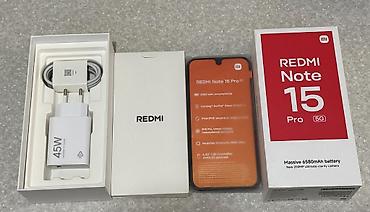 redmi note 16: Redmi, Redmi Note 15 Pro, Б/у, 256 ГБ, цвет - Черный, 1 SIM, 2 SIM, eSIM — 1