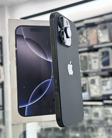 iphone 256: IPhone 16 Pro, Б/у, 256 ГБ, Black Titanium, Коробка, 89 % — 3