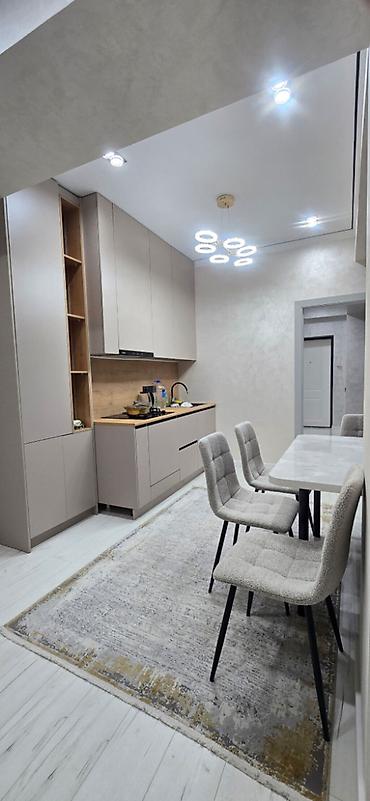 osh flat: 2 комнаты, 60 м², Асанбай мкр Элитка, 4 этаж, Евроремонт — 4