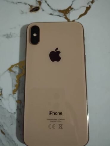 Apple iPhone: IPhone Xs, Б/у, 256 ГБ, Зарядное устройство, Защитное стекло, Чехол, 93 %