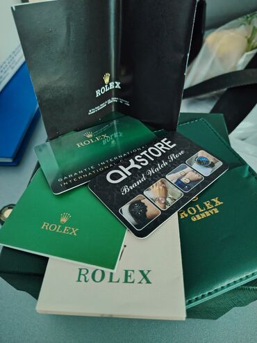 Qol saatları: Yeni, Qol saatı, Rolex, rəng - Qara — 10