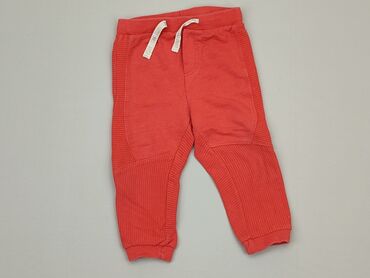 legginsy pomarańczowe 104: Spodnie dresowe, So cute, 12-18 m, stan - Bardzo dobry
