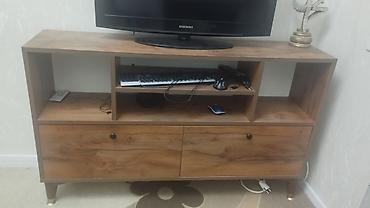 TV altlığı: TV stendi / Media konsolu - Material: taxta teksturalı laminat (isti — 3