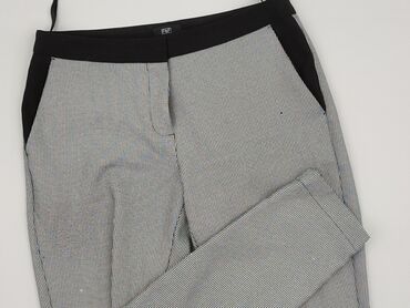 spodnie ze stringami: F&F, Spodnie materiałowe damskie, rozmiar S