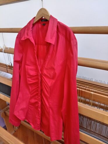 Košulje: Esprit, XS (EU 34), Pamuk, Jednobojni, bоја - Crvena — 15
