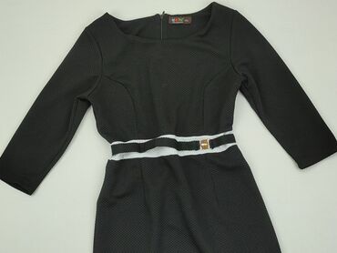 czarna sukienki do pracy: Sukienka, 2XL, stan - Dobry