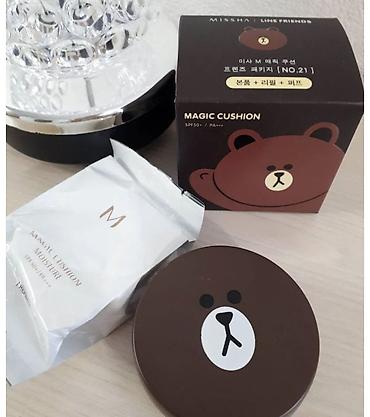 флюид: Тональный крем-кушон Missha Magic Cushion Moist Up №23 (оригинал) - — 5