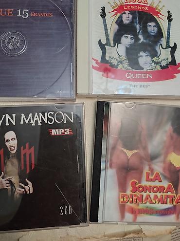 disk satisi: Musiqi CD/DVD diskləri toplusu Janr və ifaçılar: - Rock və pop: Dire — 7