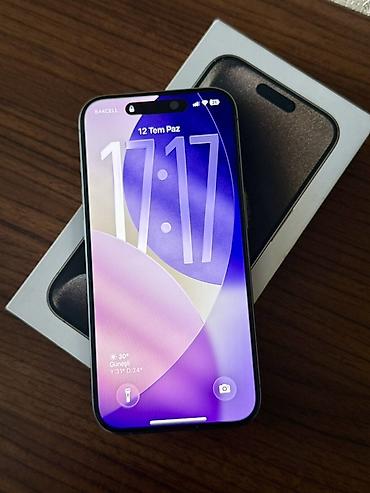 16 iphone: IPhone 15 Pro, 128 GB, White Titanium, Face ID — 9