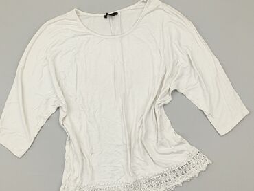 białe t shirty damskie bawełniane: Bluzka Damska, Amisu, XL, stan - Zadowalający