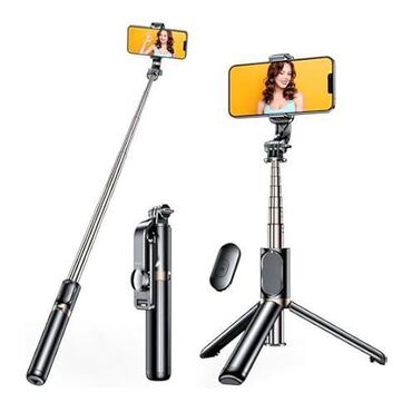 Другие аксессуары для мобильных телефонов: Трипод селфи-палка Hoco K19 – это многофункциональный аксессуар для — 7