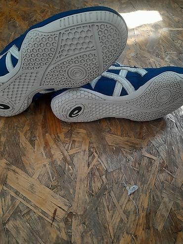 583 proba: Мужские кроссовки, 36, Asics, Новый, цвет - Синий, Самовывоз — 4