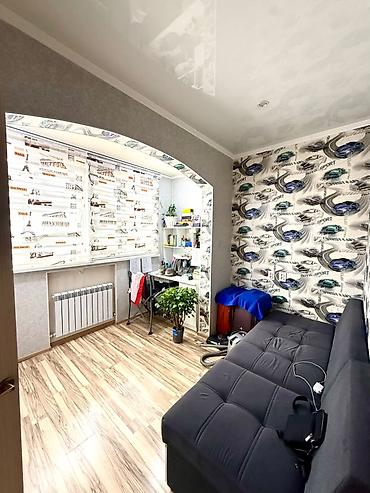 Продажа квартир: 2 комнаты, 57 м², Кок-Жар ж/м Элитка, 7 этаж, Евроремонт — 5