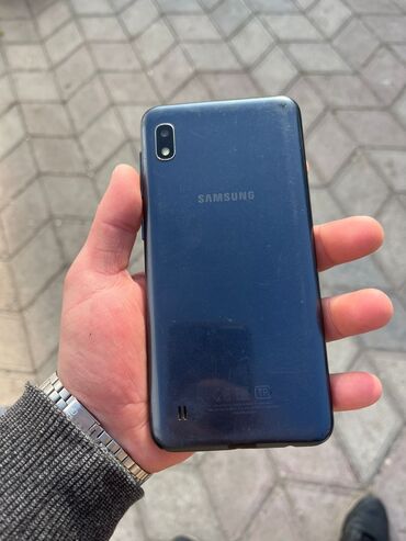 samsung a10 ekranı: Samsung Galaxy A10, 32 GB, rəng - Boz, Face ID