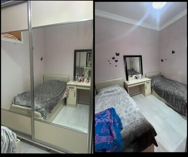 Yataq otağı dəstləri: *ZB* *2 CARPAYI+ DOLAB* Qiymət *399 AZN* ünvan Həzi Aslanov