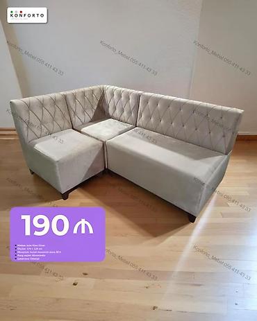 Mətbəx üçün künc divan - Ölçülər: 170 × 120 sm - Mexanizm lalafo.az -da Mətbəx üçün künc divan - Ölçülər: 170 × 120 sm - Mexanizm