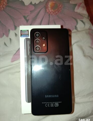 Samsung: Samsung Galaxy A52, 256 GB, rəng - Qara, İki sim kartlı, Sənədlərlə, Sensor