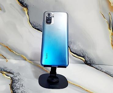 xiaomi curved: Redmi, Redmi Note 10S, Б/у, 128 ГБ, цвет - Синий, 1 SIM, 2 SIM — 2