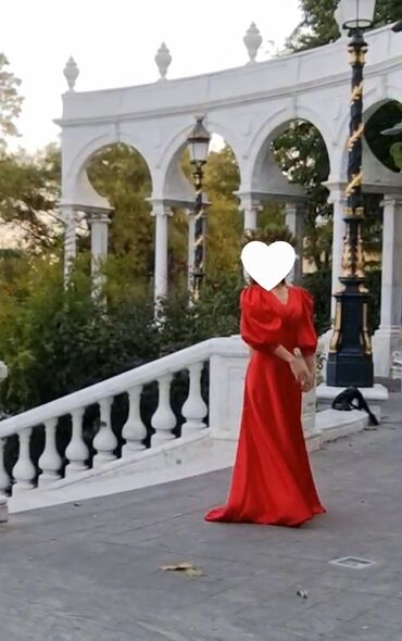 uzun donlar: Вечернее платье, Макси, S (EU 36)