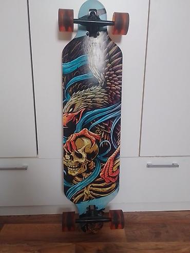 Trotineti, skejtbordovi i hoverbordovi: Longboard – drop-through komplet - Daska: simetrična drop-through — 1