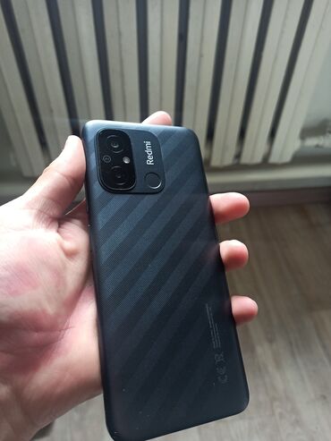 Xiaomi, Redmi 12C, Б/у, 64 ГБ, цвет - Черный, 2 SIM