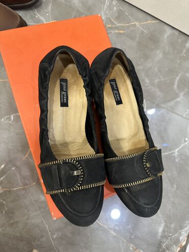обувь из европы: Туфли 36, цвет - Черный