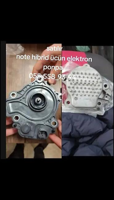 wilo pompa: Məhsul: Nissan Note Hybrid üçün elektron pompa Təsvir: - Nissan Note — 1