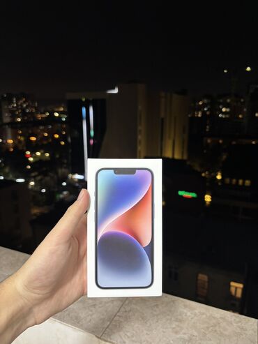 Apple iPhone: IPhone 14, 128 GB, Midnight, Zəmanət, Kredit, Qırıq