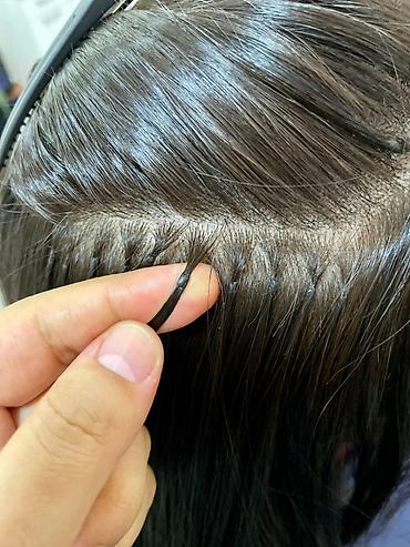 Парикмахеры: Наращивание натуральных волос — от 15 000 с. Сейчас действует — 13