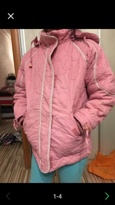 куртки для девочек: Куртка зимняя детская девочковая 6-7 лет рост 135см очень тёплая