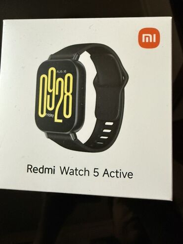 redmi a13: Yeni, Smart saat, Redmi, Sensor ekran, rəng - Qara