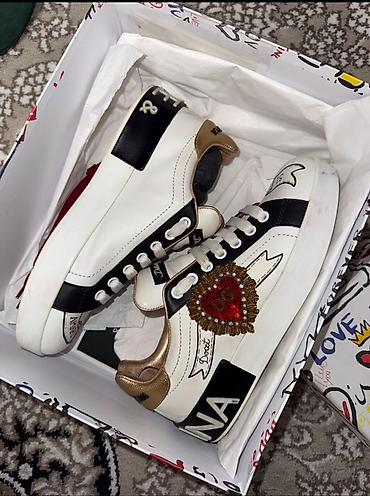 дольче габбана: Кроссовки Dolce & Gabbana Portofino ОРИГИНАЛ, Куплены в Алмате — 1