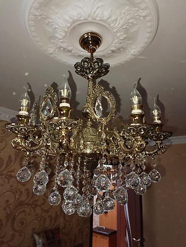 omid cilciraq: Çılçıraq, 6 lampa, Metal — 1