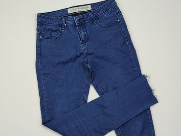 jeansy kolorowy blok: Jeansy, Denim Co, XS (EU 34), stan - Dobry