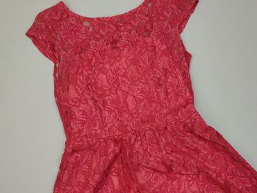 różowa sukienki midi: Sukienka, XL, stan - Dobry