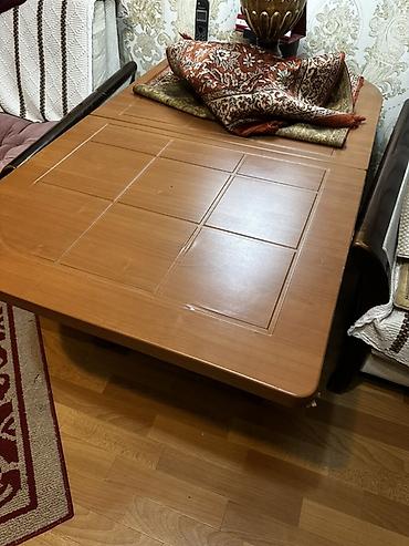 раздвижной стол: Стол трансформер Для кухни, Раскладной стол, цвет - Коричневый — 5