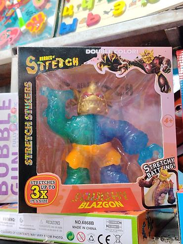 Оюнчуктар: Игровая фигурка Heroes of Stretch — Squishy Blazgon - Серия: Stretch — 2