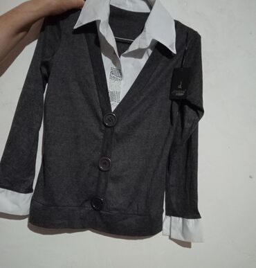 Рубашки и блузы: Цвет - Серый