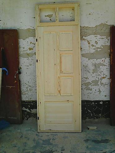 Двери для подъездов: Деревянные межкомнатные/входные двери с верхним световым фрамугом — 1