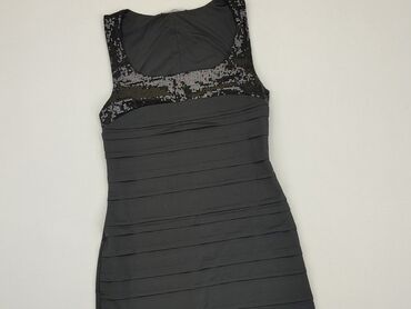 sukienki czarna tiulowa: Sukienka, XS, stan - Zadowalający