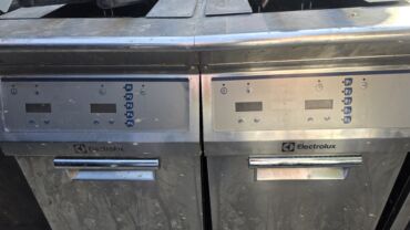 купить промышленную мясорубку бу: Фритюрница + Маррмит производство Италия