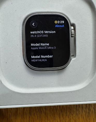 Акылдуу сааттар: Apple Watch Ultra 3 Комплект: - Коробка - Корпус часов - Спортивный — 2